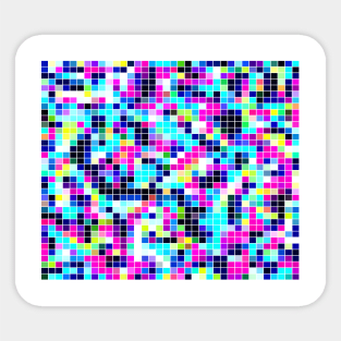 Colorful Mosaic Sticker